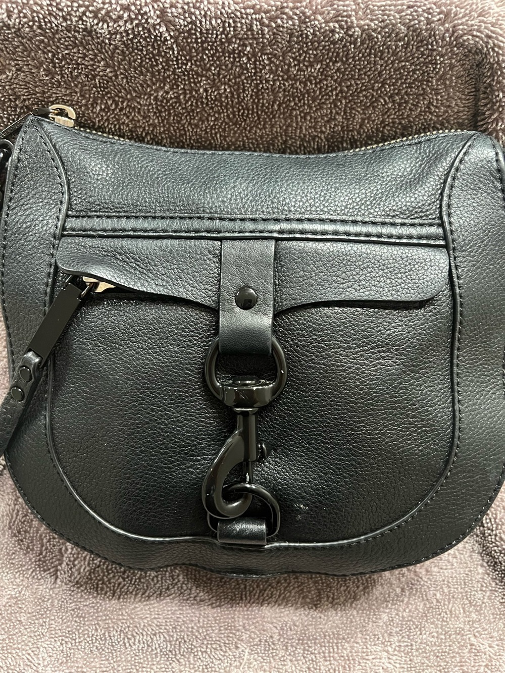 Rebecca Minkoff Dog Clip Saddle Crossbody Bag